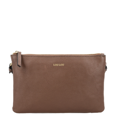 LouLou Essentiels Camille Crossbody Schoudertas milk chocolat