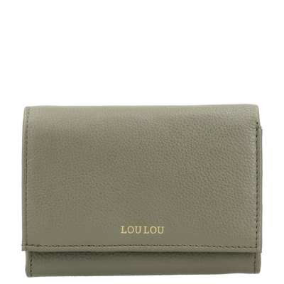 LouLou Essentiels Petite Fleur Damenportemonnaie sage