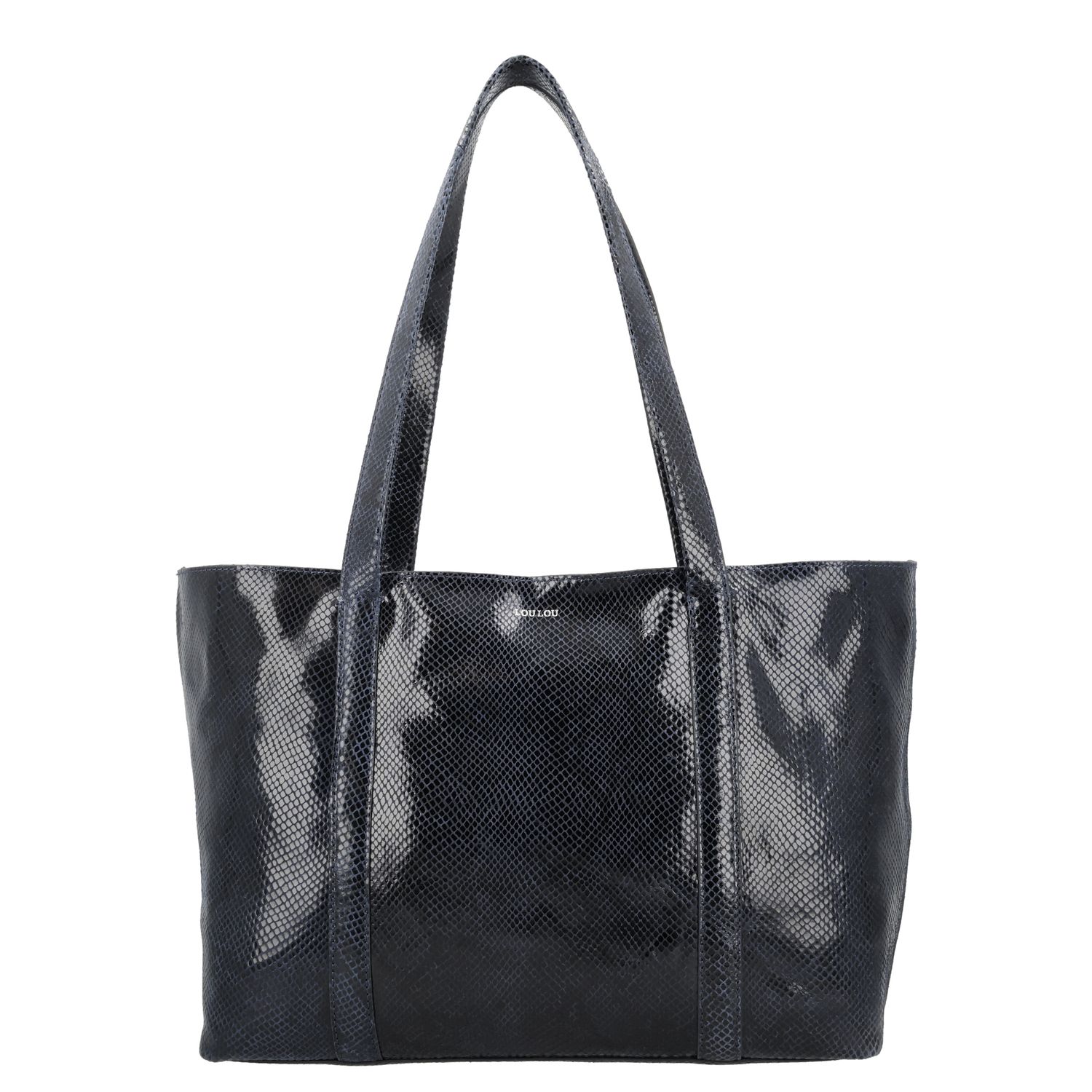 Loulou Essentiels schoudertas blauw