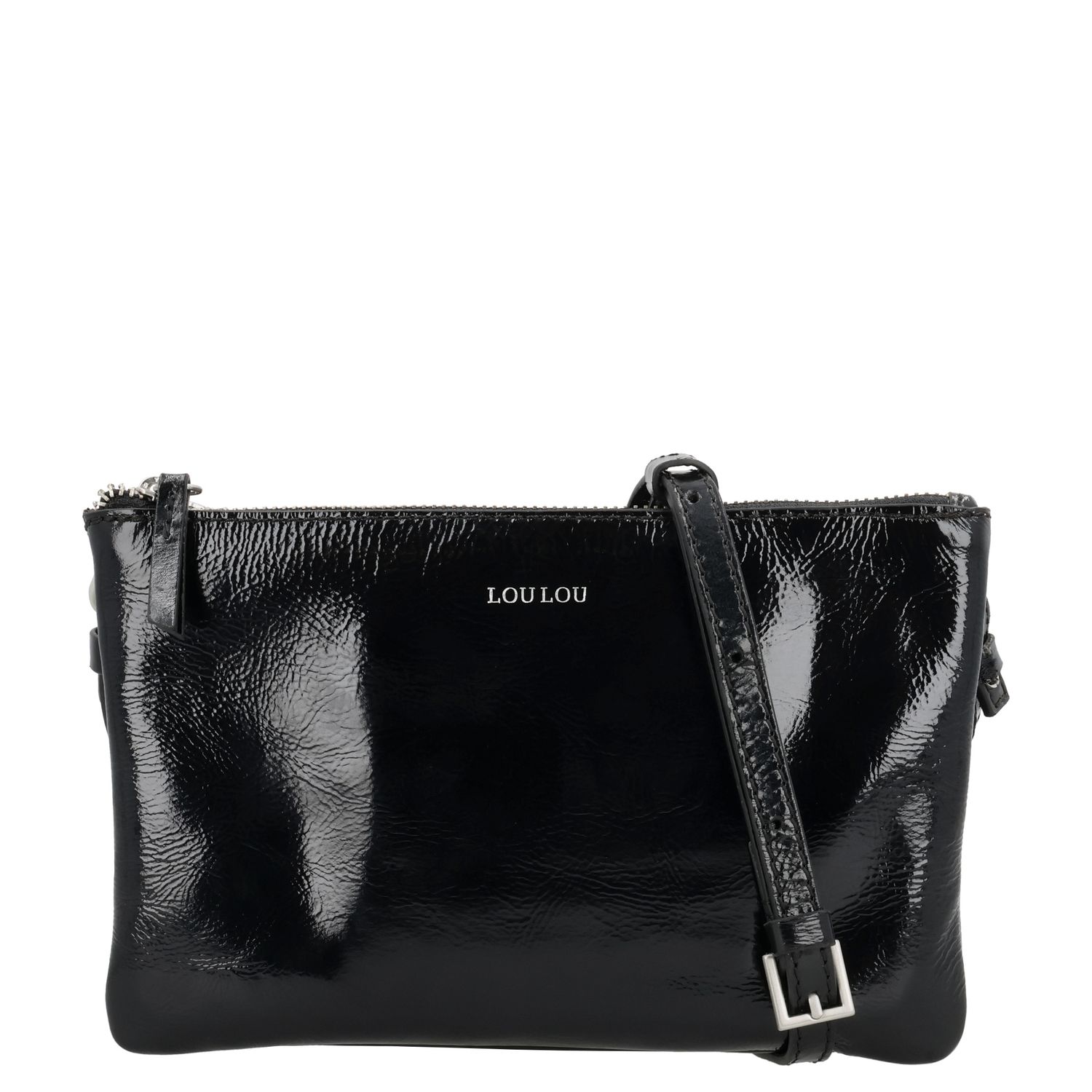 Loulou Essentiels crossbodytas zwart