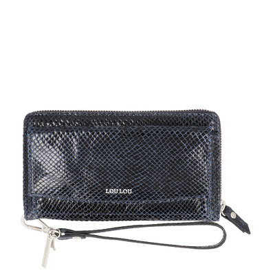 LouLou Essentiels SLB Damesportemonnee - 12 pasjes - blue orient