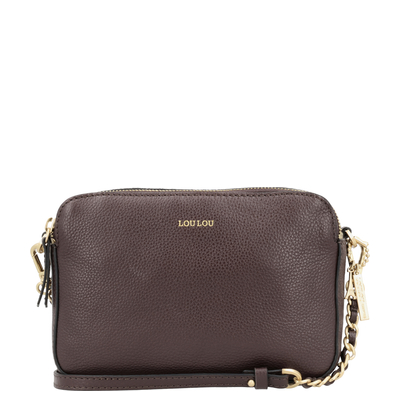 LouLou Essentiels Zoë Crossbody Schoudertas merlot