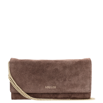 LouLou Essentiels Anaïs Crossbody Schoudertas milk chocolat