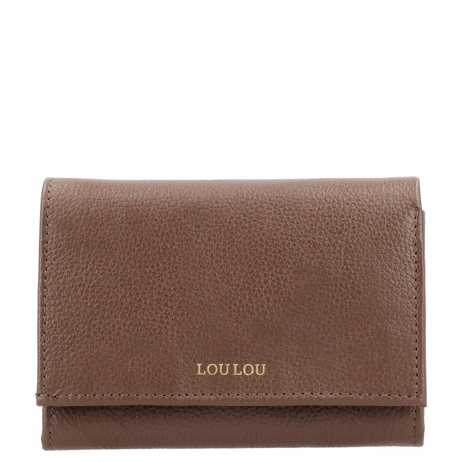 Loulou Essentiels portemonnee bruin