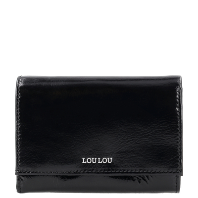 LouLou Essentiels Petite Fleur Damesportemonnee black
