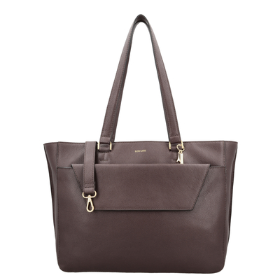 LouLou Essentiels Celine Shopper - 15.6" laptopvak - merlot