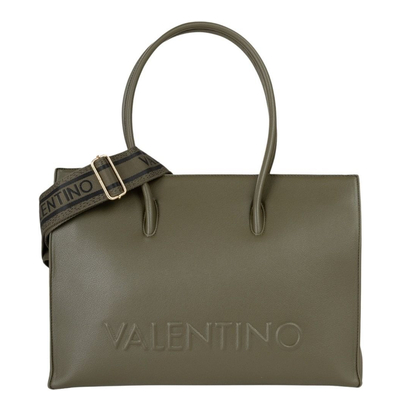 Valentino Bianka Shopper Large verde militare