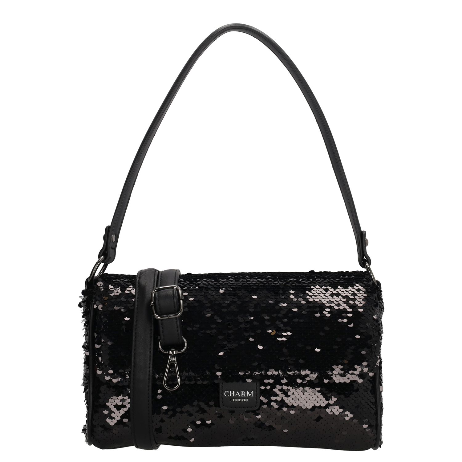 Charm London Las Vegas Crossbody Schoudertas zwart damestas