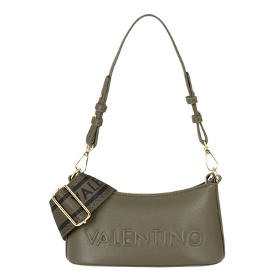 Valentino Bianka Schoudertas verde militare