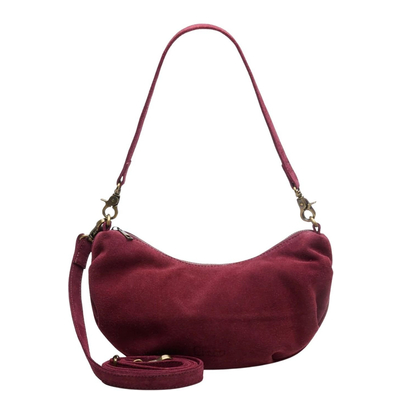 Chabo Bobby Banana Crossbody Schoudertas bordeaux