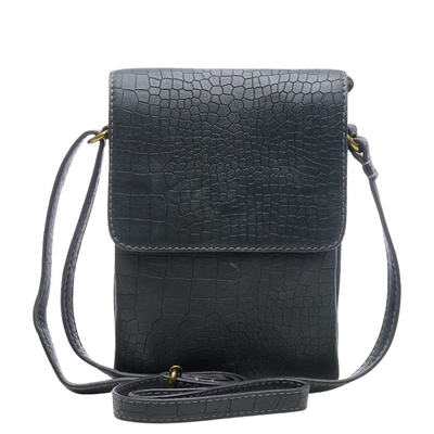 Chabo Croco Mover Crossbody Schoudertas grey