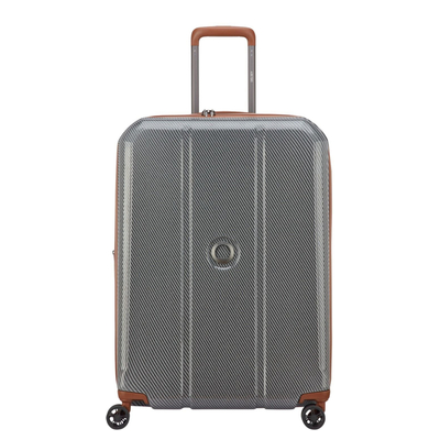 Delsey Helium Ultimate Spinner 70 cm - Erweiterbar 103/113 Liter - 70x49x30/33 cm - silber