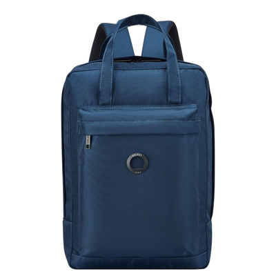 Delsey City Pack 2.0 Laptop-Rucksack - 15.6" Laptopfach - blau