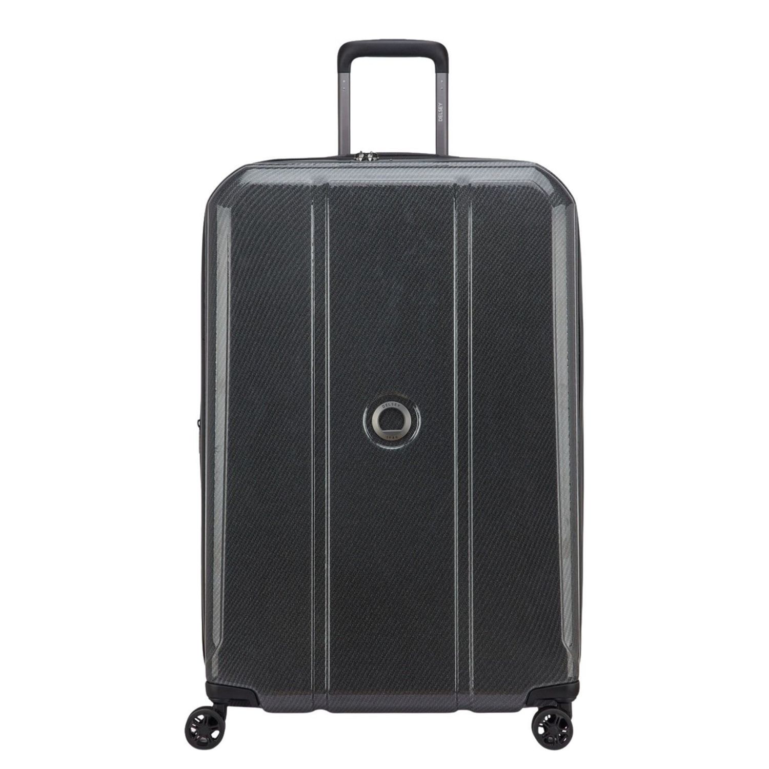 Delsey Helium Ultimate Spinner 76 cm - 104 liter - 76x50x32 cm - antraciet hardcase koffer lichtgewicht koffer