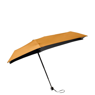 Senz Micro Opvouwbare Stormparplu - Cooltech met UPF 50+ - golden orange