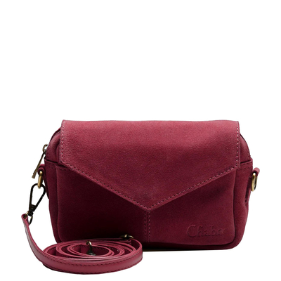 Chabo Rio Romy Crossbody Schoudertas - afneembare schouderriem - bordeaux