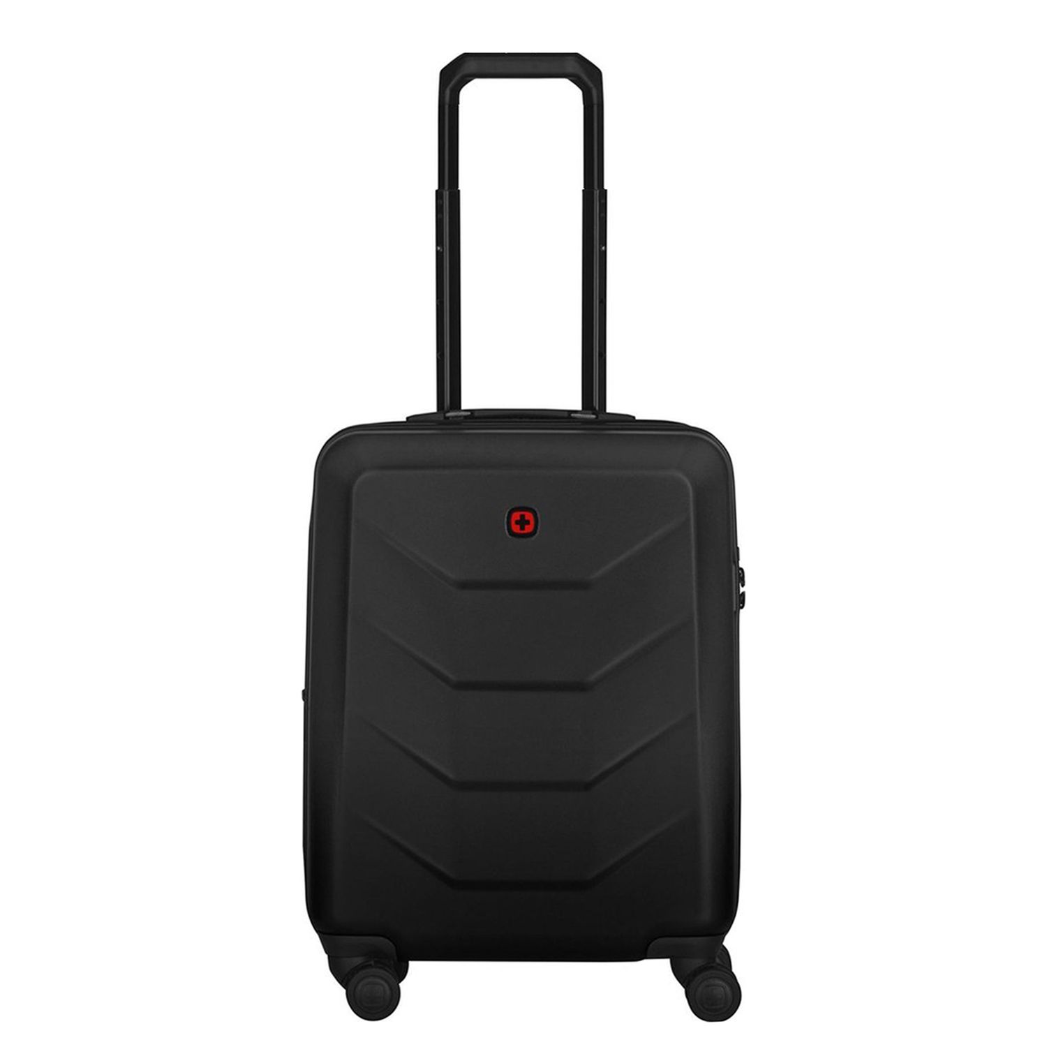 Wenger Prymo Carry-On Handbagage Spinner 55 cm - Uitbreidbaar 36/43 liter - 55x40x20/25 cm - anthracite hardcase koffer