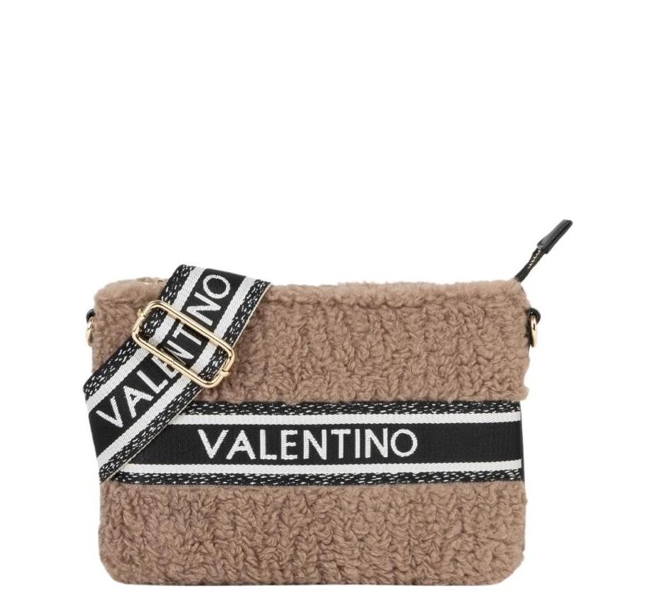 Valentino crossbodytas zwart, grijs, taupe en multicolor
