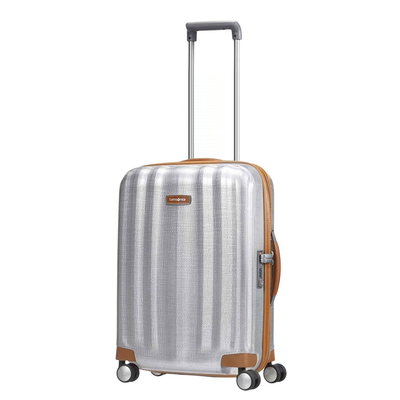 Samsonite Lite-Cube DLX Handgepäck Spinner 55 cm - 36.6 Liter - 55x40x20 cm - aluminium