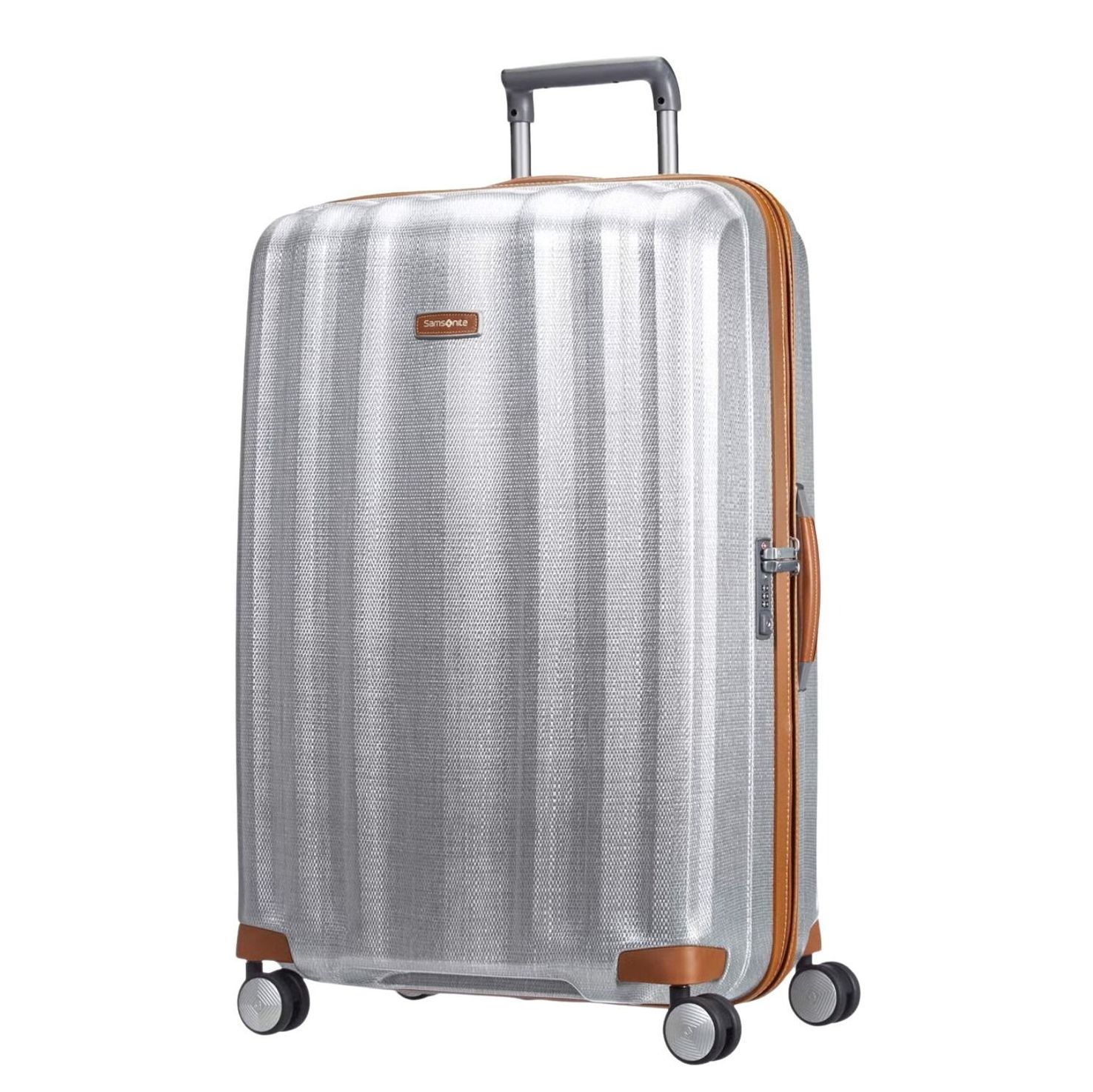 Travelbags Samsonite Lite-Cube DLX Spinner 82 cm - 122 liter - 82x54.5x34.5 cm - aluminium hardcase koffer lichtgewicht koffer aanbieding