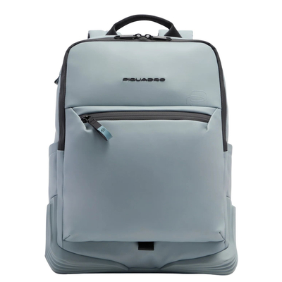 Piquadro Corner 2.0 Rugzak - 15.5 liter - 14" laptopvak - licht blauw