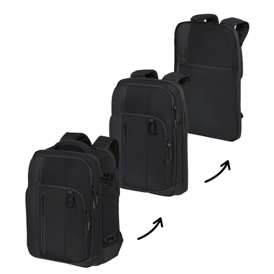 Samsonite Biz2Go 2.0 Tri-Mode 3-1 Travel Rucksack 48 cm - 33 Liter - 17.3" Laptopfach - 48x33x26 cm - black