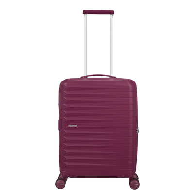 American Tourister FastForward Handbagage Spinner 55 cm - Uitbreidbaar 36/44 liter - 55x40x20/23 cm - iced berry