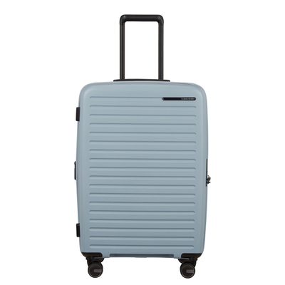 Samsonite Restackd Spinner 68 cm - Erweiterbar 71/79 Liter - 68x46x26/29 cm - fog blue