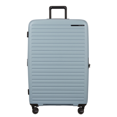 Samsonite Restackd Spinner 81 cm - Erweiterbar 126/138 Liter - 81x54x31/34 cm - fog blue