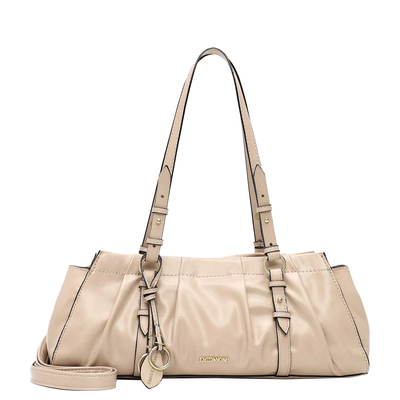 Emily & Noah Lee Schoudertas M beige