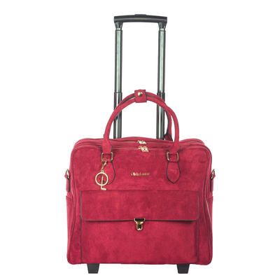 Olivia Lauren Novelle Elio Dames Businesstrolley - 15" laptopvak - rood