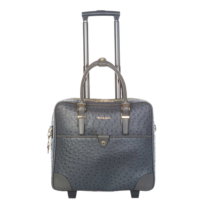Olivia Lauren Celina Milan Dames Businesstrolley - 17" laptopvak - grijs