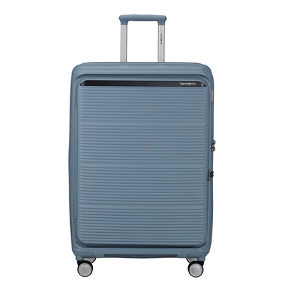 Samsonite Paralux HS Spinner 75 cm - Erweiterbar 105/115 Liter - 75x50x31/34 cm - fog blue