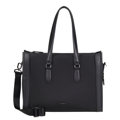 Samsonite Evoluxe Reiseschultertasche - 16.5 Liter - 15.6" Laptopfach - abnehmbarer Schultergurt - 42.5x32x15 cm - black