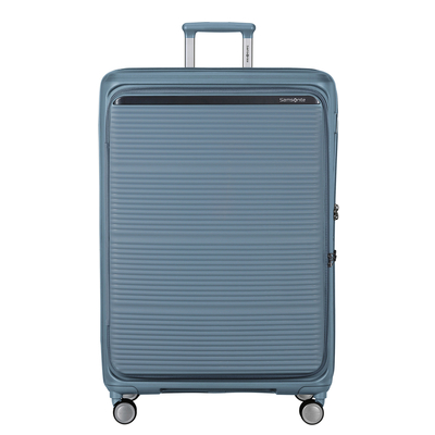 Samsonite Paralux HS Spinner 81 cm - Erweiterbar 126/139 Liter - 81x54x32/35 cm - fog blue