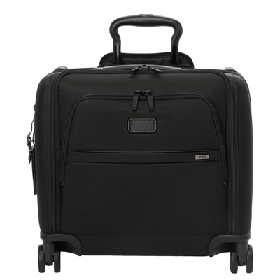 TUMI Alpha Compact Carry-On Handgepäck-Trolley 41.5 cm - 24 Liter - 15" Laptopfach - 41.5x40x23 cm - black