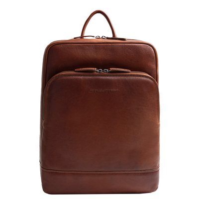 The Chesterfield Brand Marvello Rugzak - 12 liter - 15" laptopvak - cognac