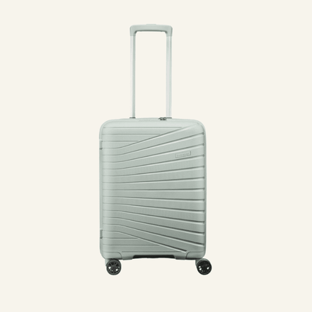 London City Print Koffer 4 Wielen Uitbreidbare Bagage Reistassen